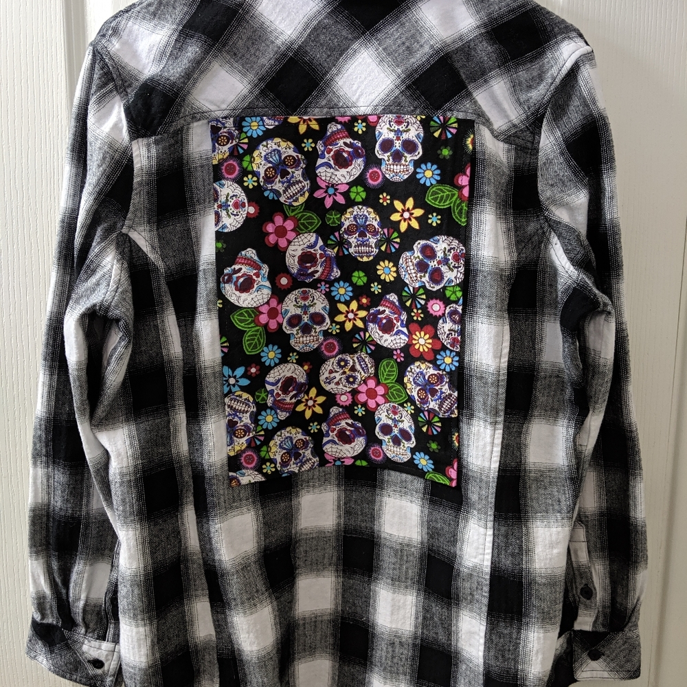 Upcycled Flannel Shirt